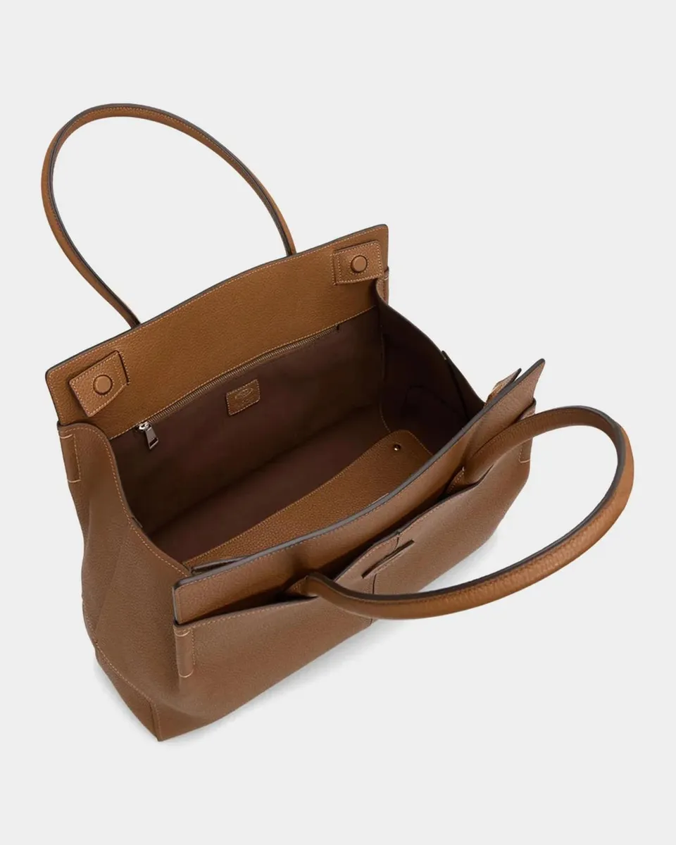 Tod's Medium Leather Shopping Tote Bag | Thumbnail 3 Tod's Medium Leather Shopping Tote Bag | Thumbnail 3
