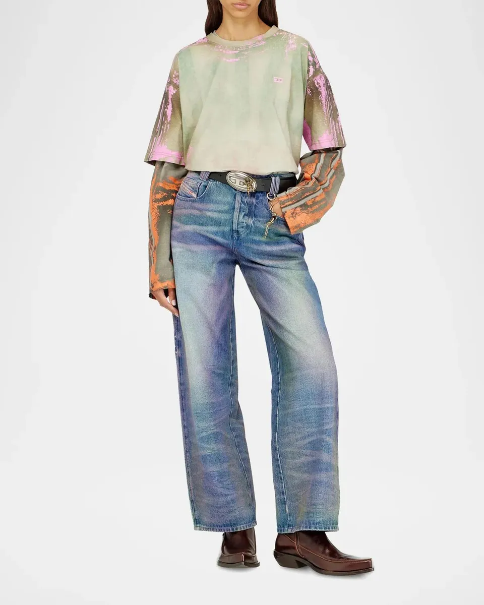 Joe's Jeans Men's 1982 Hakou Wide-Leg Jeans | Thumbnail 2