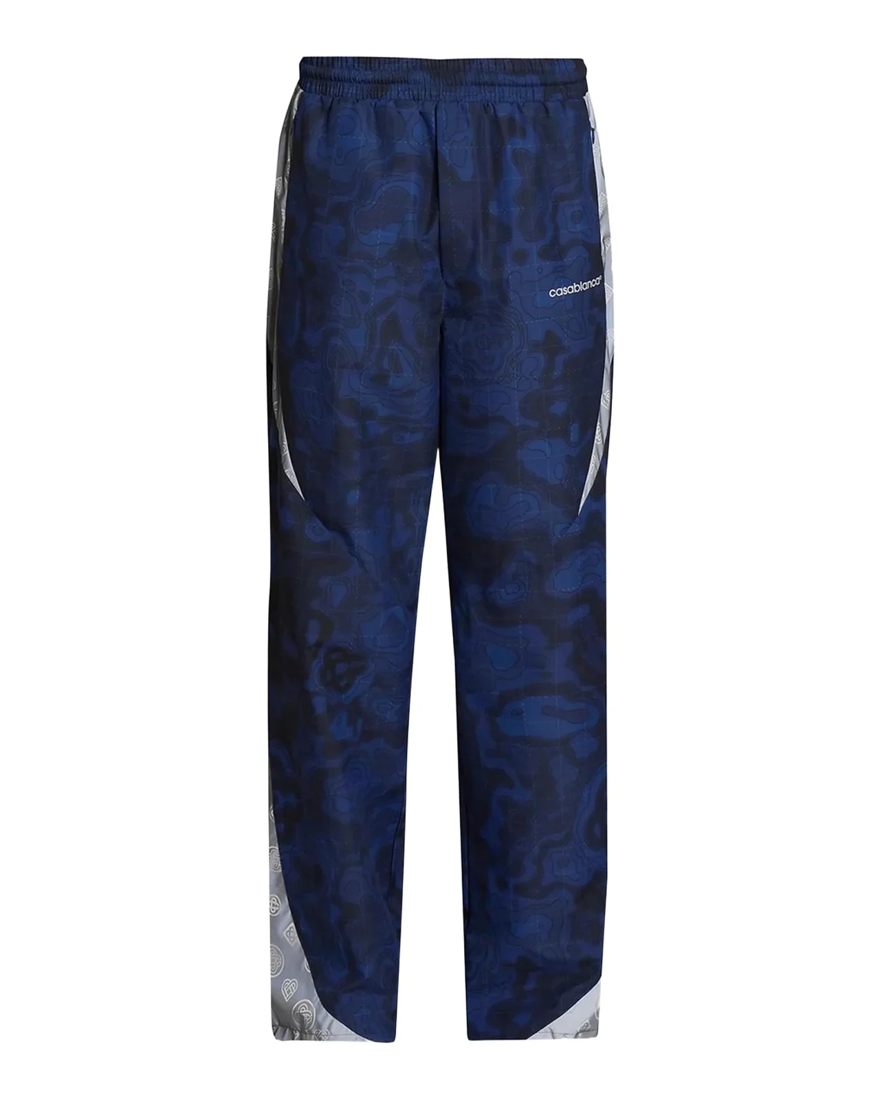Casablanca Men's Printed Wide-Leg Track Pants