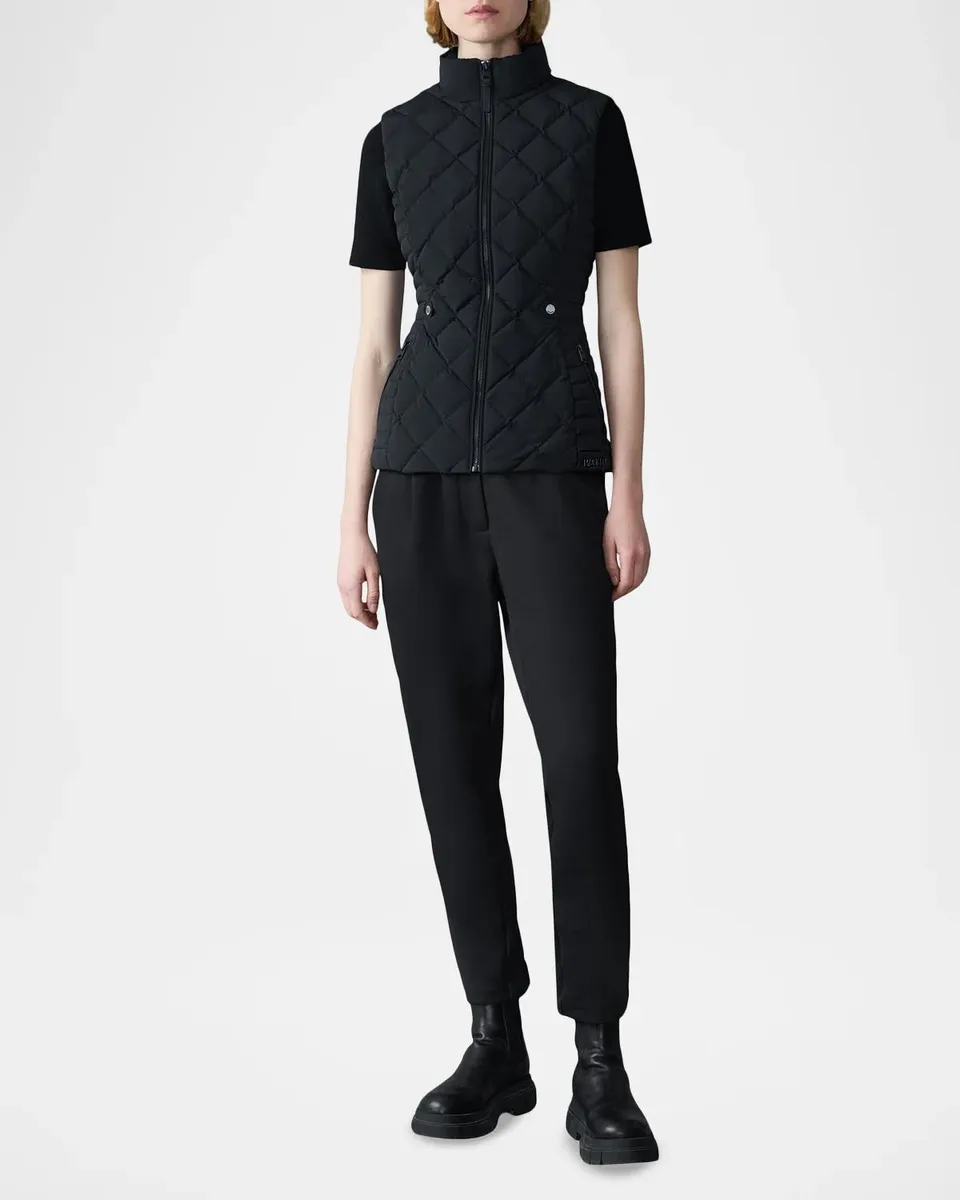 Mackage Stefania Diamond-Quilted Down Vest | Thumbnail 2 Mackage Stefania Diamond-Quilted Down Vest | Thumbnail 2