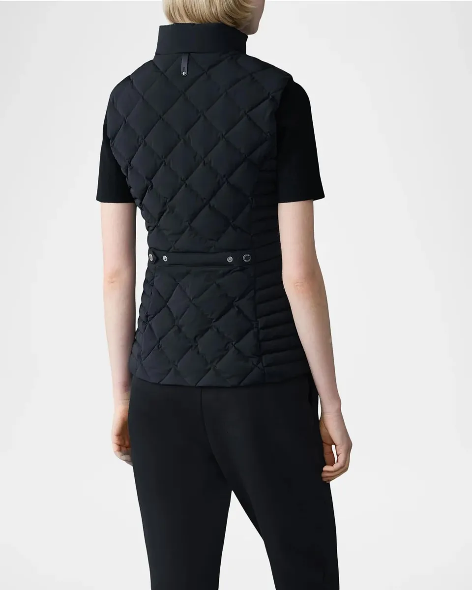 Mackage Stefania Diamond-Quilted Down Vest | Thumbnail 3 Mackage Stefania Diamond-Quilted Down Vest | Thumbnail 3