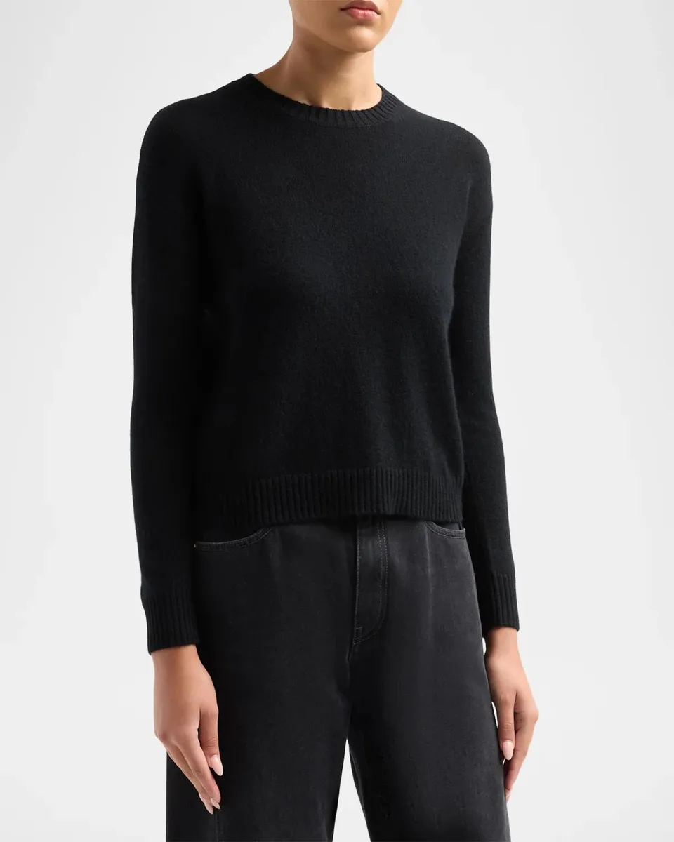 Neiman Marcus Cashmere Collection Basic V-Neck Cashmere Cardigan | Thumbnail 4 Neiman Marcus Cashmere Collection Basic V-Neck Cashmere Cardigan | Thumbnail 4
