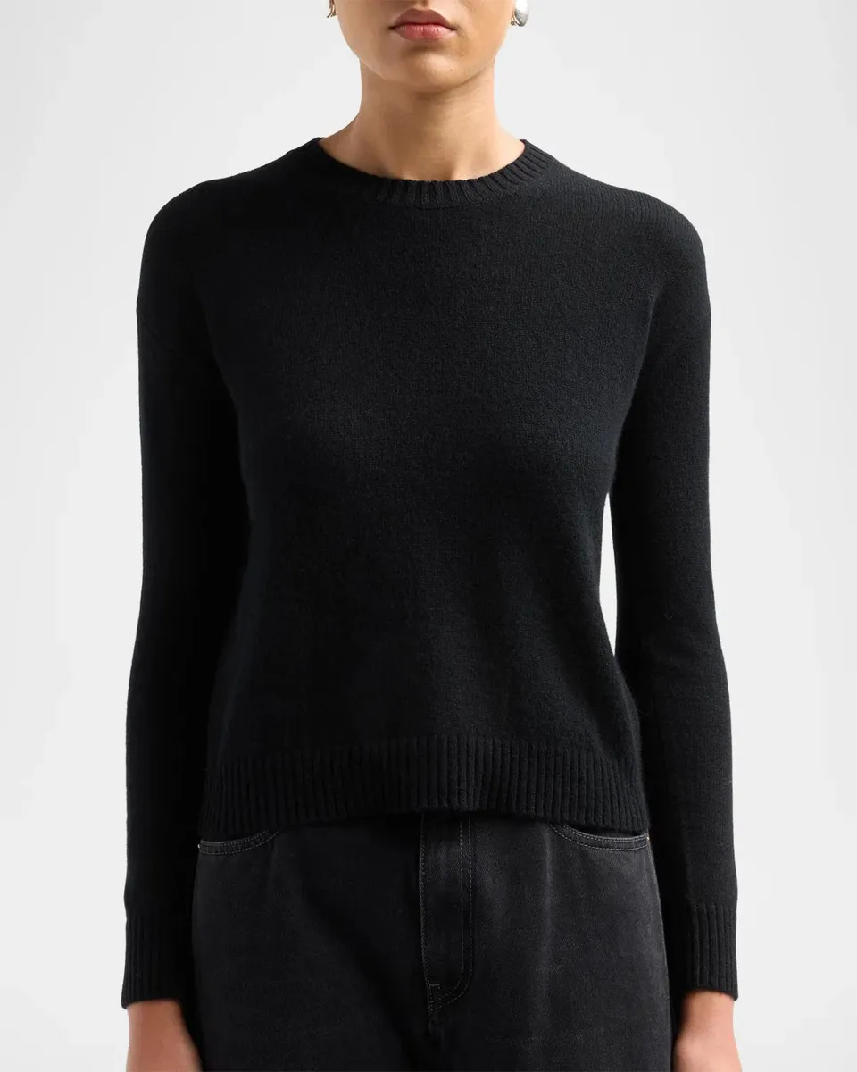 Neiman Marcus Cashmere Collection Basic V-Neck Cashmere Cardigan | Thumbnail 5 Neiman Marcus Cashmere Collection Basic V-Neck Cashmere Cardigan | Thumbnail 5