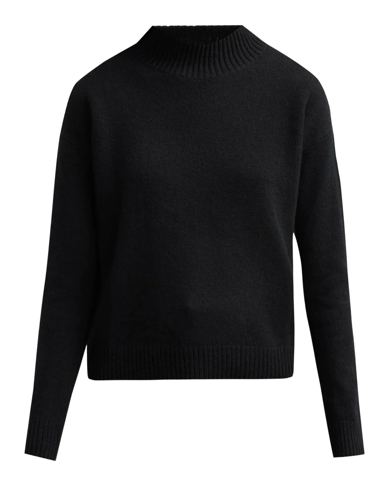 Basic Cashmere Mock Turtleneck Sweater Basic Cashmere Mock Turtleneck Sweater