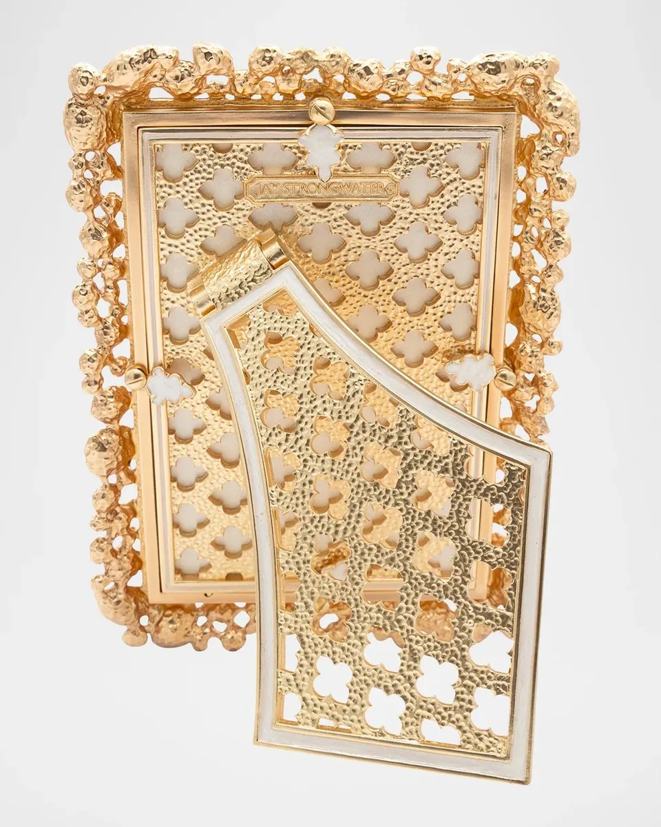 Jay Strongwater Emery Bejeweled 4" x 6" Frame | Thumbnail 3 Jay Strongwater Emery Bejeweled 4" x 6" Frame | Thumbnail 3