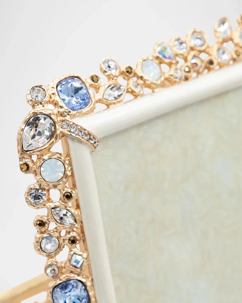 Jay Strongwater Emery Bejeweled 4" x 6" Frame | Thumbnail 4 Jay Strongwater Emery Bejeweled 4" x 6" Frame | Thumbnail 4