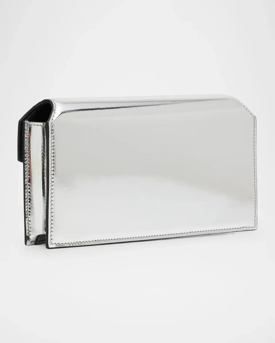 Givenchy Antigona Metallic Leather Clutch Bag | Thumbnail 2