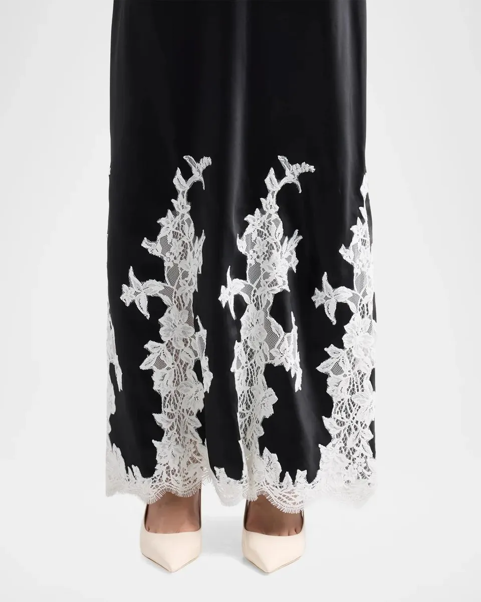 Simkhai Lea Lace Insert Maxi Dress | Thumbnail 5