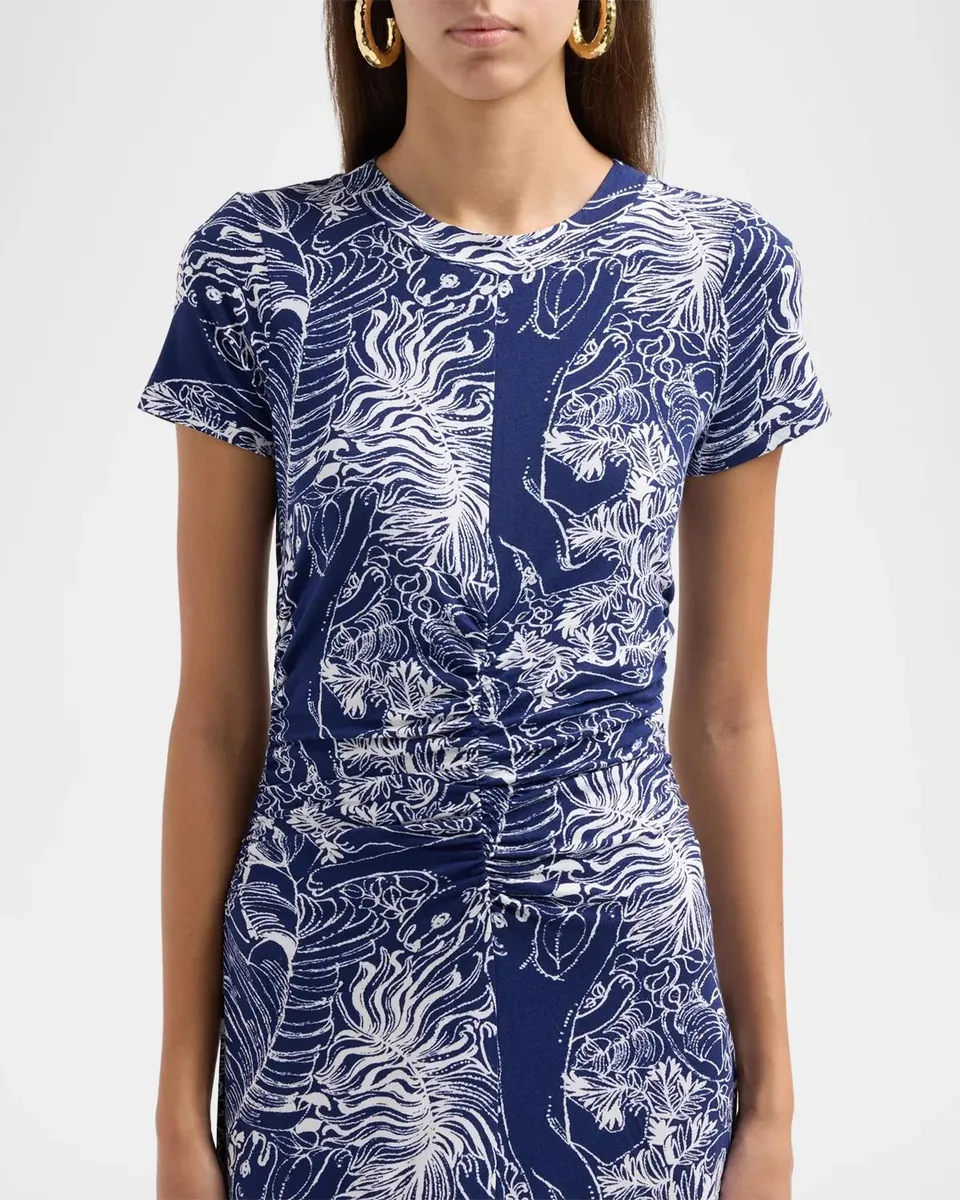 Lilly Pulitzer Alma Printed UPF 50+ Midi Dress | Thumbnail 3 Lilly Pulitzer Alma Printed UPF 50+ Midi Dress | Thumbnail 3