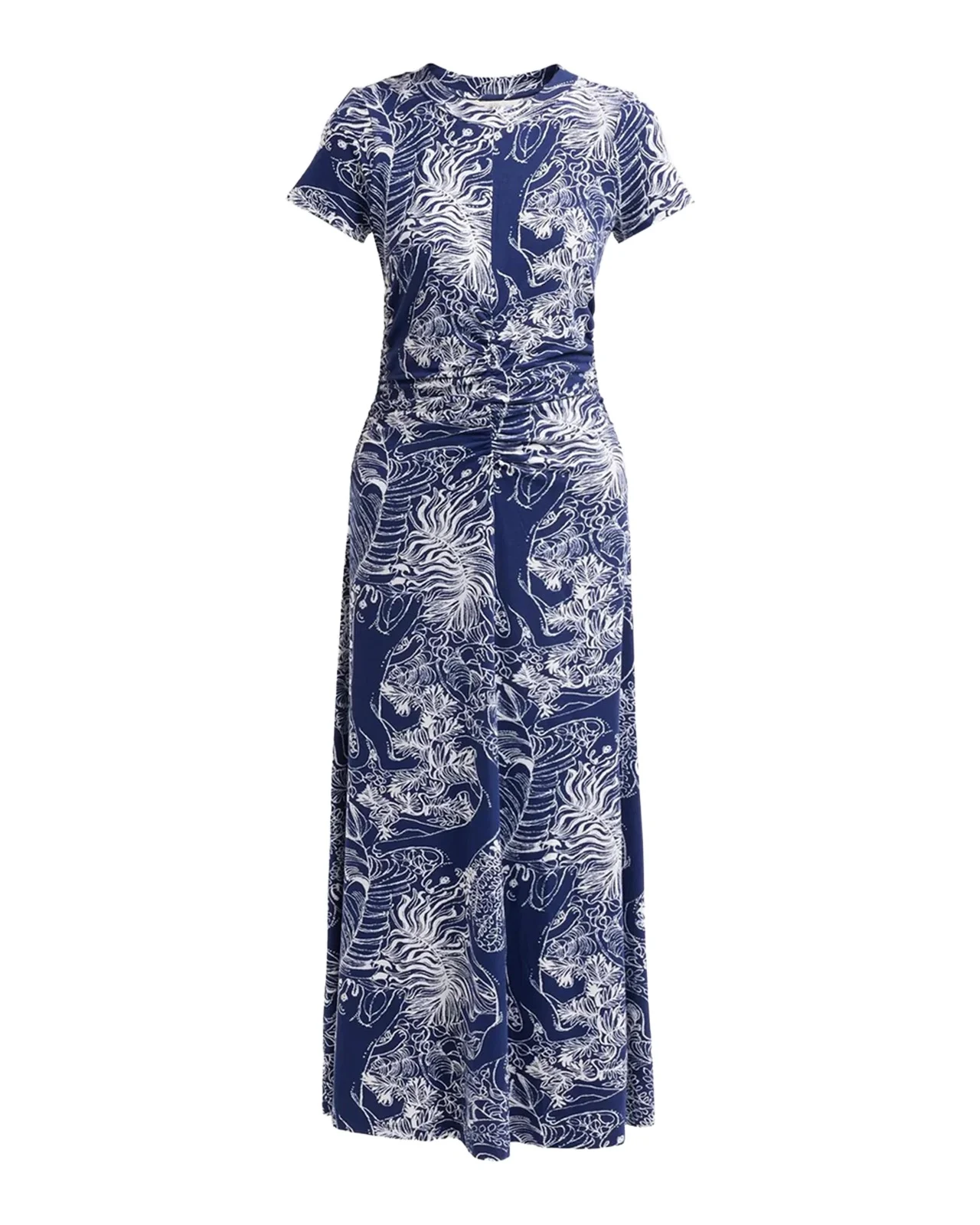 Lilly Pulitzer Alma Printed UPF 50+ Midi Dress