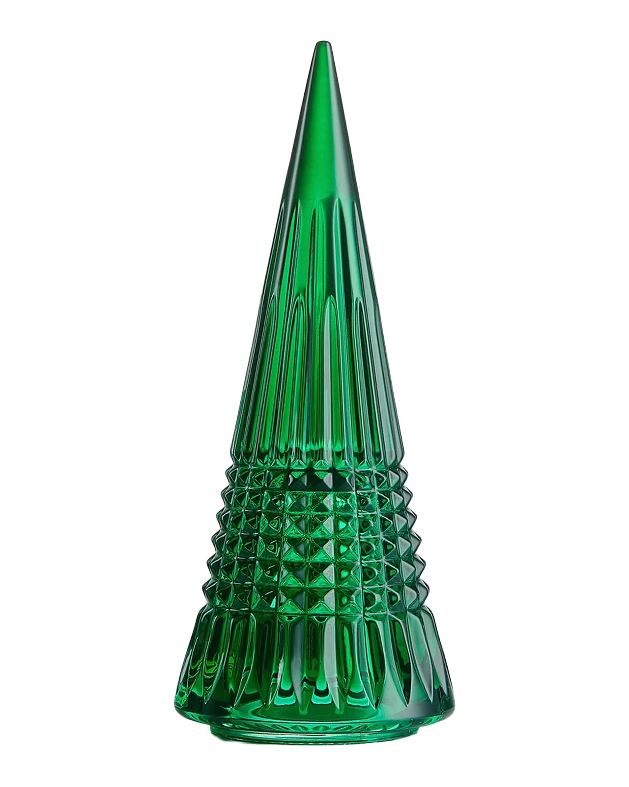 Waterford Crystal Large Standing Christmas Tree Tabletop Decor