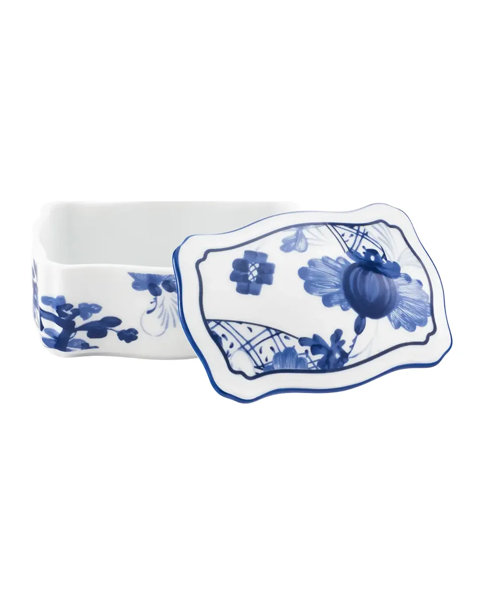 GINORI 1735 OI Indaco Porcelain Box | Thumbnail 2