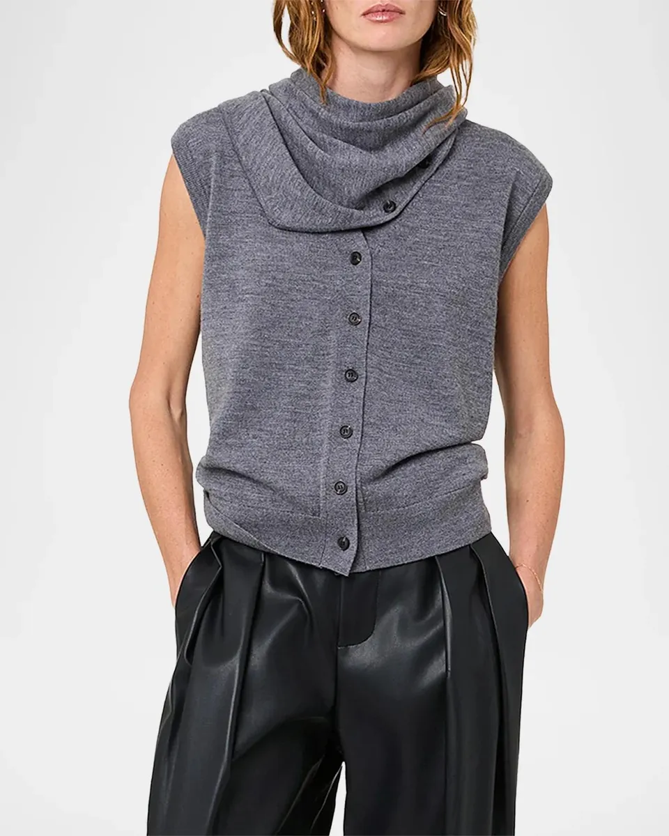 NICHOLAS Willa Superfine Merino Wool Cardigan | Thumbnail 4 NICHOLAS Willa Superfine Merino Wool Cardigan | Thumbnail 4