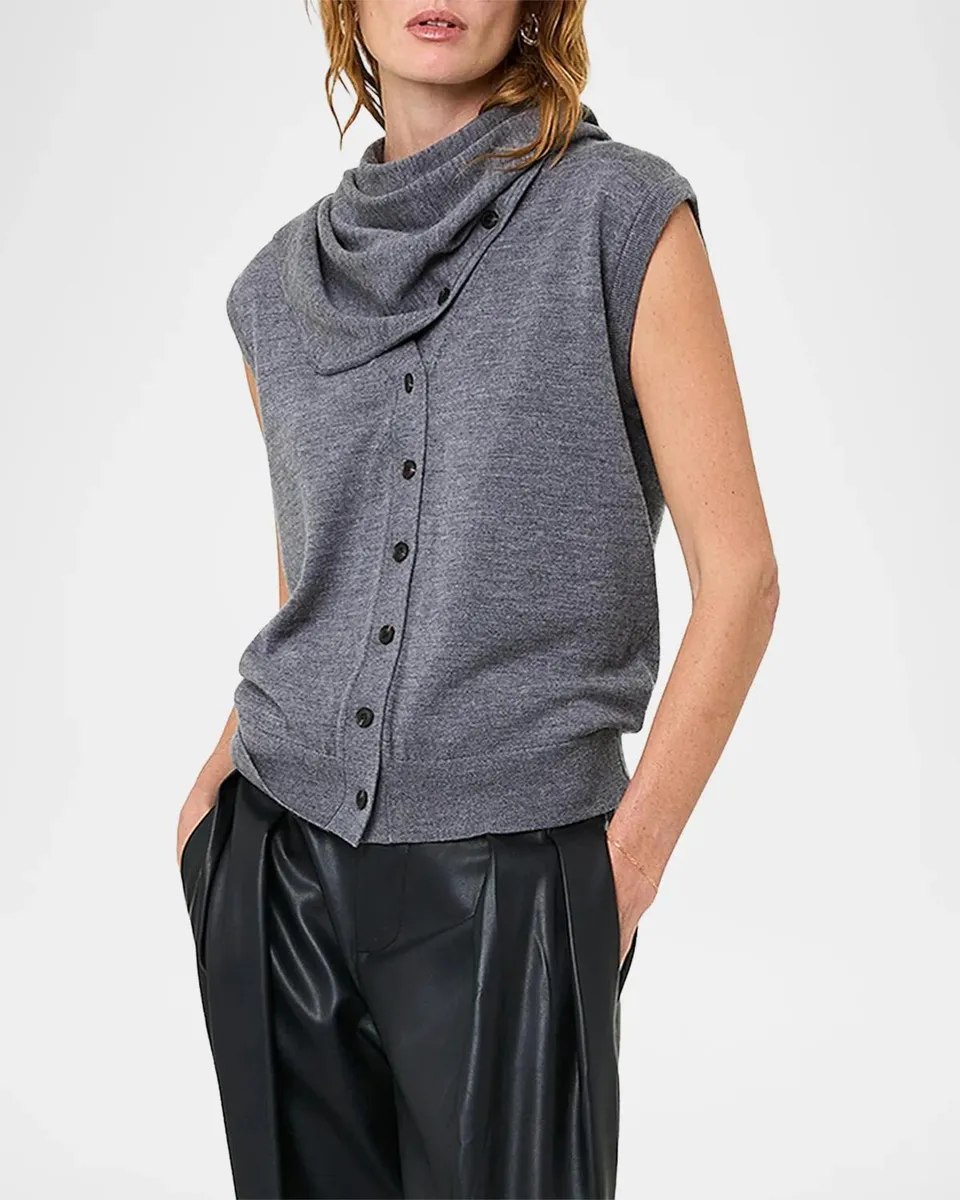 NICHOLAS Willa Superfine Merino Wool Cardigan | Thumbnail 5 NICHOLAS Willa Superfine Merino Wool Cardigan | Thumbnail 5