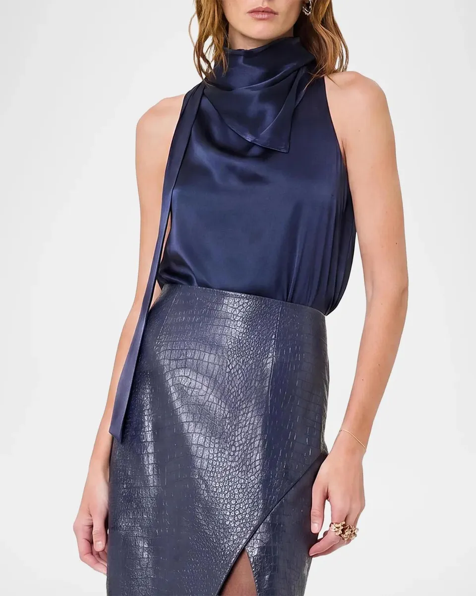 NICHOLAS Maeve Removable Scarf Top | Thumbnail 4 NICHOLAS Maeve Removable Scarf Top | Thumbnail 4