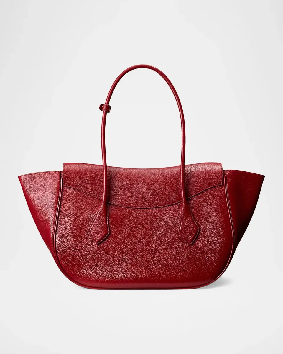Polo Ralph Lauren Polo Blazer Large Grain Leather Shoulder Bag | Thumbnail 7