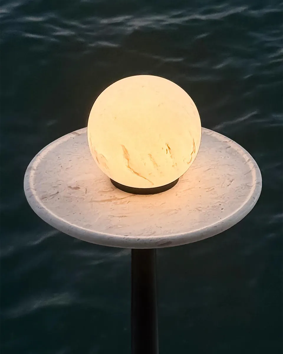 Lucas McKearn Luna 5" Rechargeable LED Table Lamp | Thumbnail 4