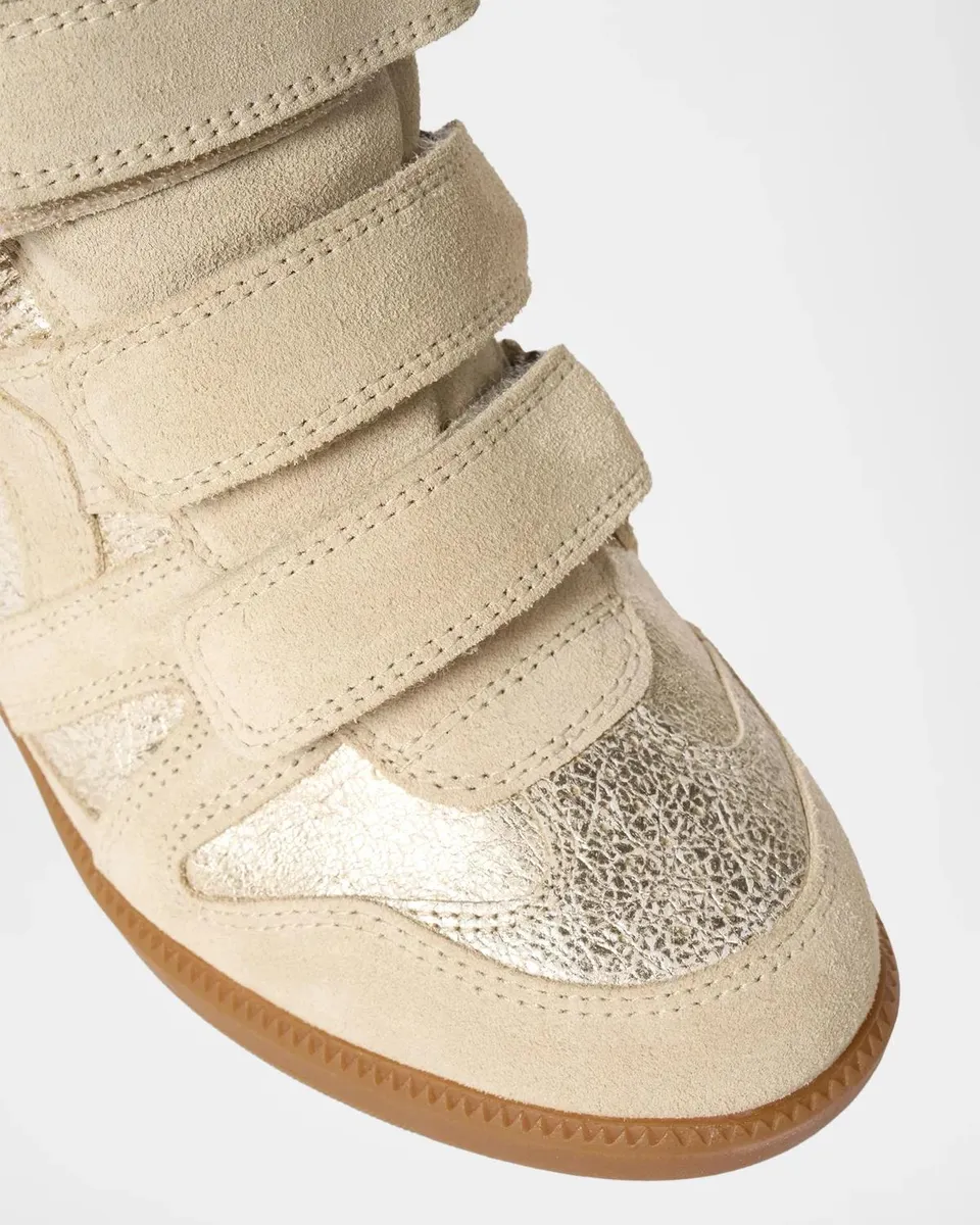 Isabel Marant Bekett Leather High-Top Sneakers | Thumbnail 5