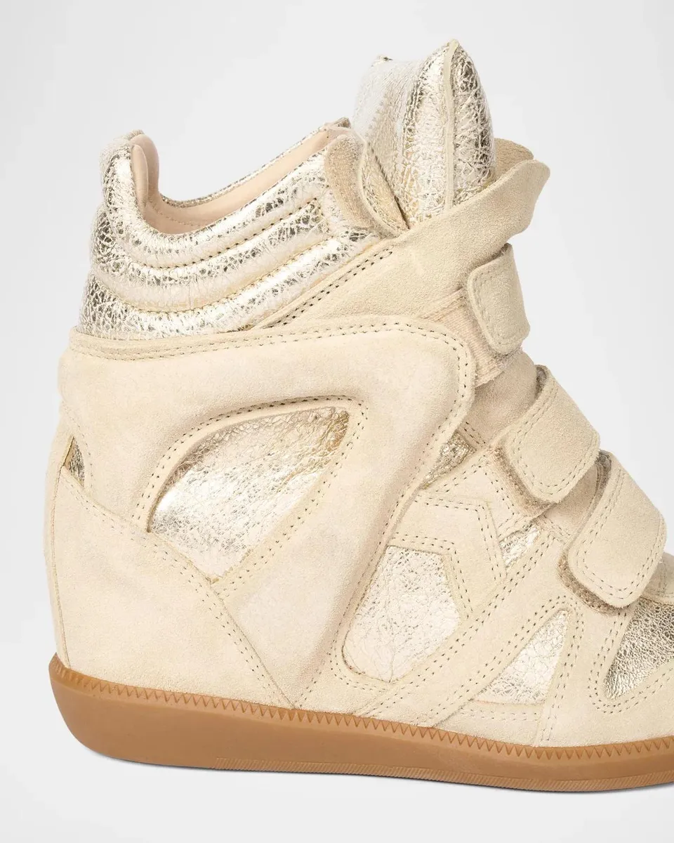 Isabel Marant Bekett Leather High-Top Sneakers | Thumbnail 5 Isabel Marant Bekett Leather High-Top Sneakers | Thumbnail 5