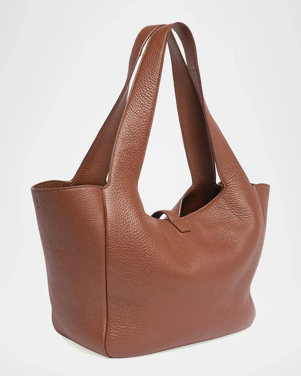 Saint Laurent Le 5 À 7 Bea YSL Tote Bag in Deer Leather | Thumbnail 3 Saint Laurent Le 5 À 7 Bea YSL Tote Bag in Deer Leather | Thumbnail 3