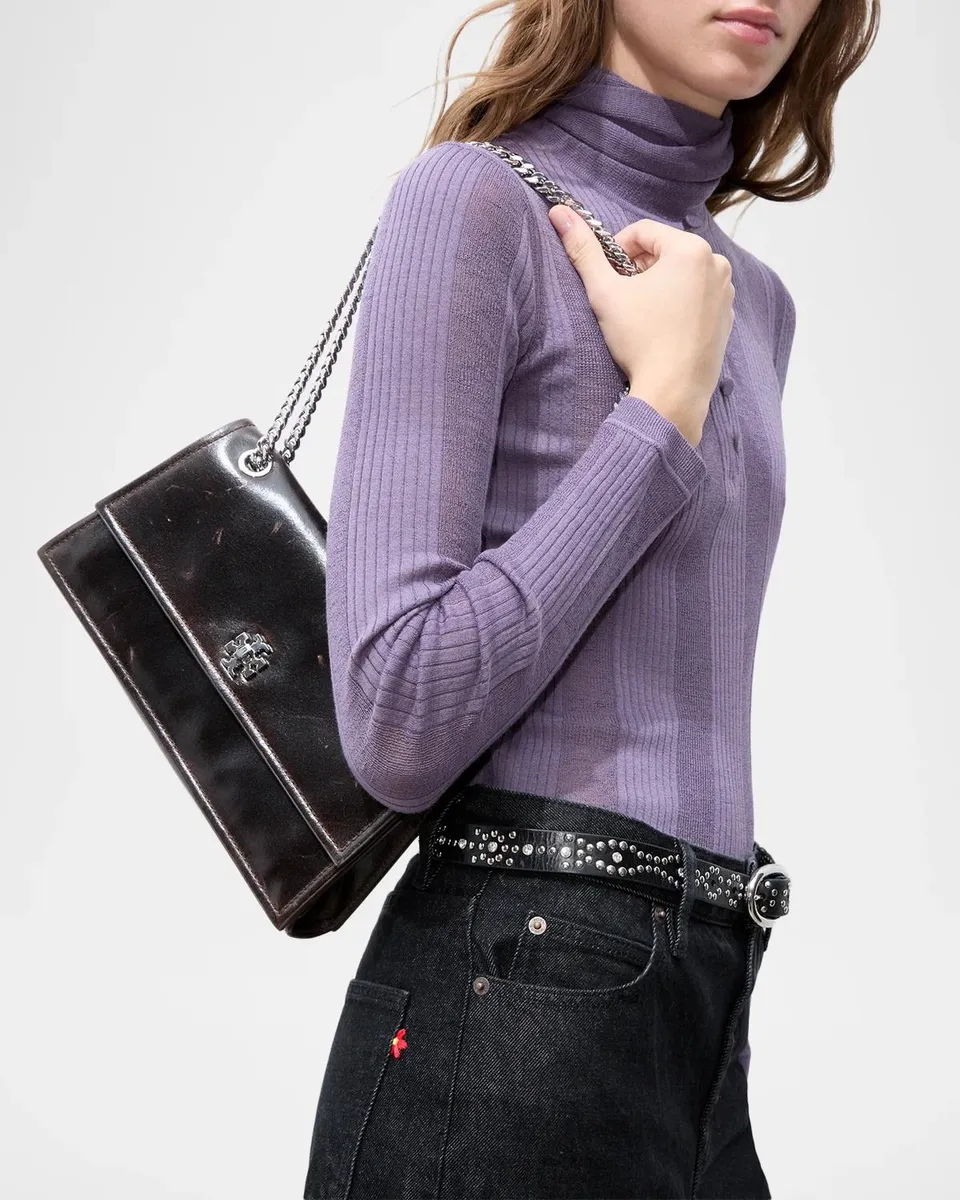 Tory Burch Kira Leather Shoulder Bag | Thumbnail 2 Tory Burch Kira Leather Shoulder Bag | Thumbnail 2