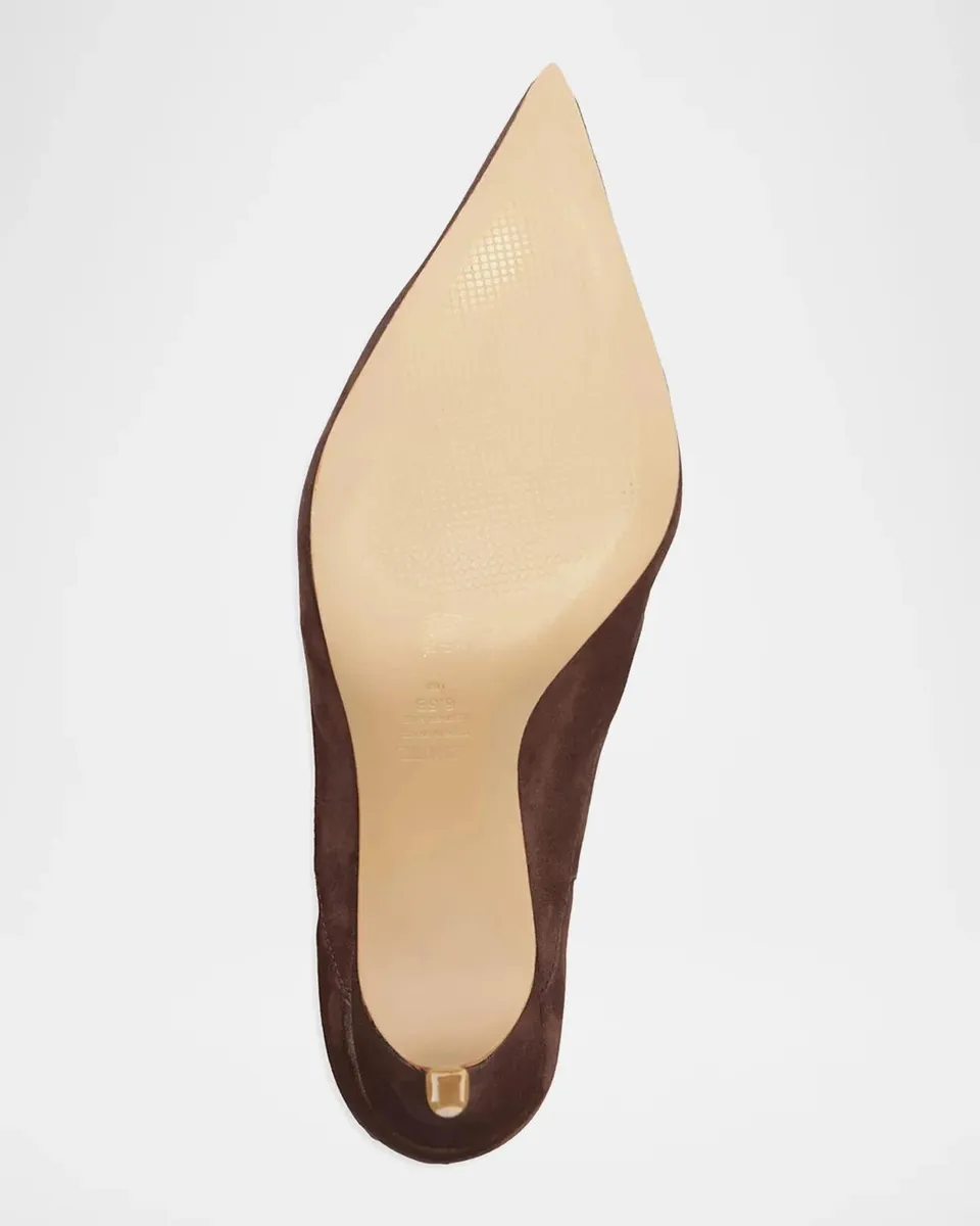 Alexandre Birman Maryana Slouch 85MM Suede Boots | Thumbnail 5