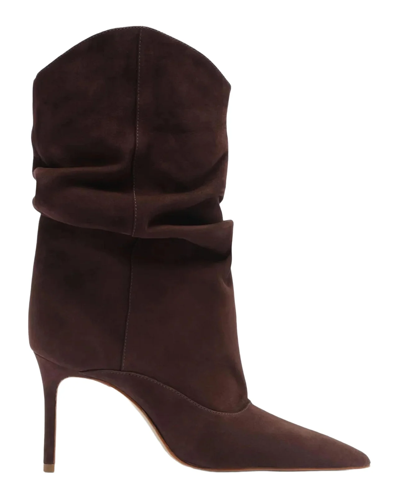 Alexandre Birman Maryana Slouch 85MM Suede Boots