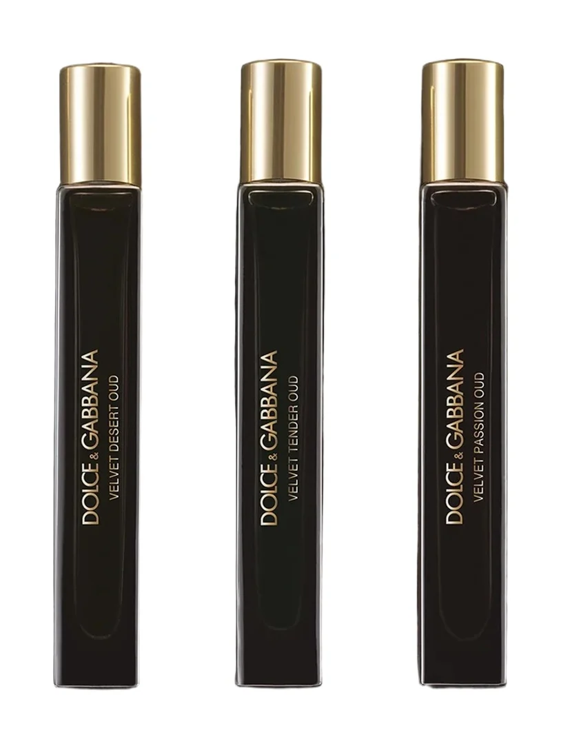 Dolce & Gabbana Beauty Velvet Collection Oud 3-Piece Travel Set