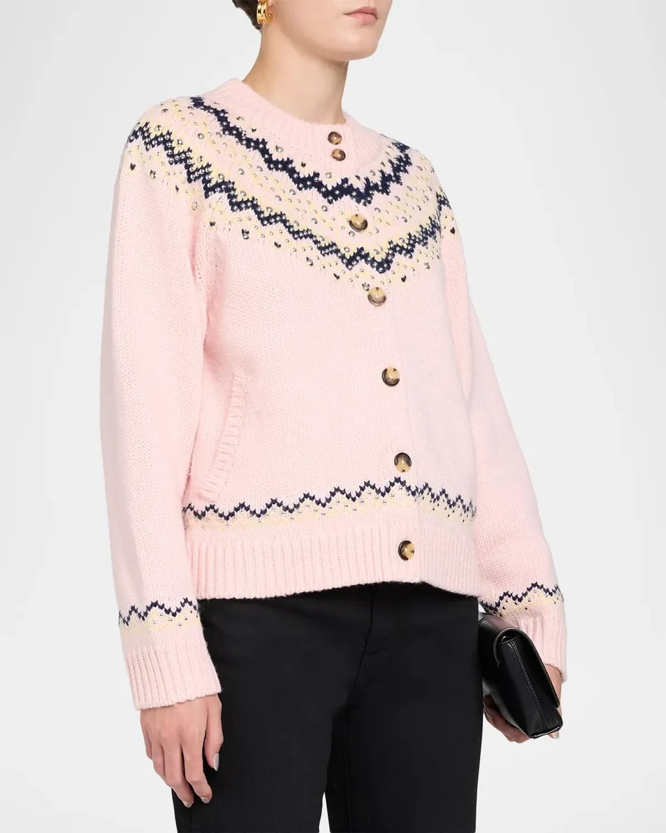 rag & bone Fallon Fair Isle Cardigan | Thumbnail 4