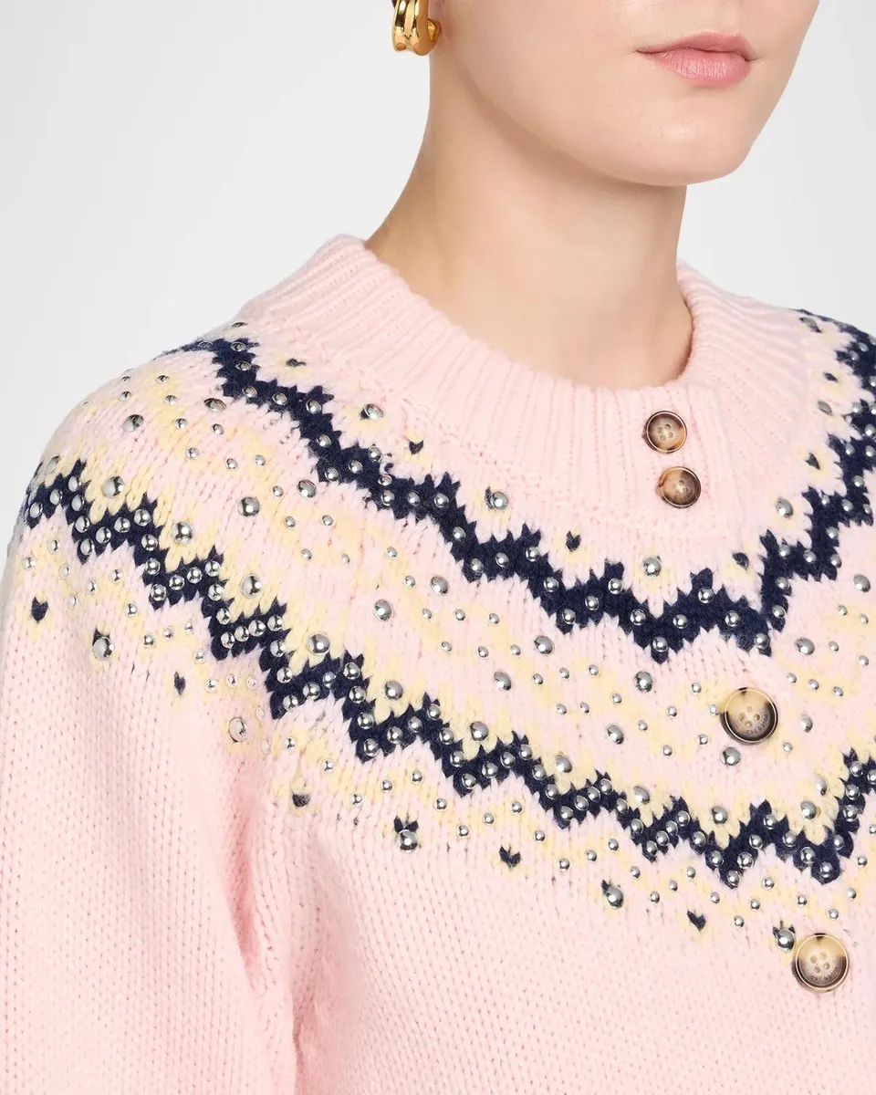 rag & bone Fallon Fair Isle Cardigan | Thumbnail 5