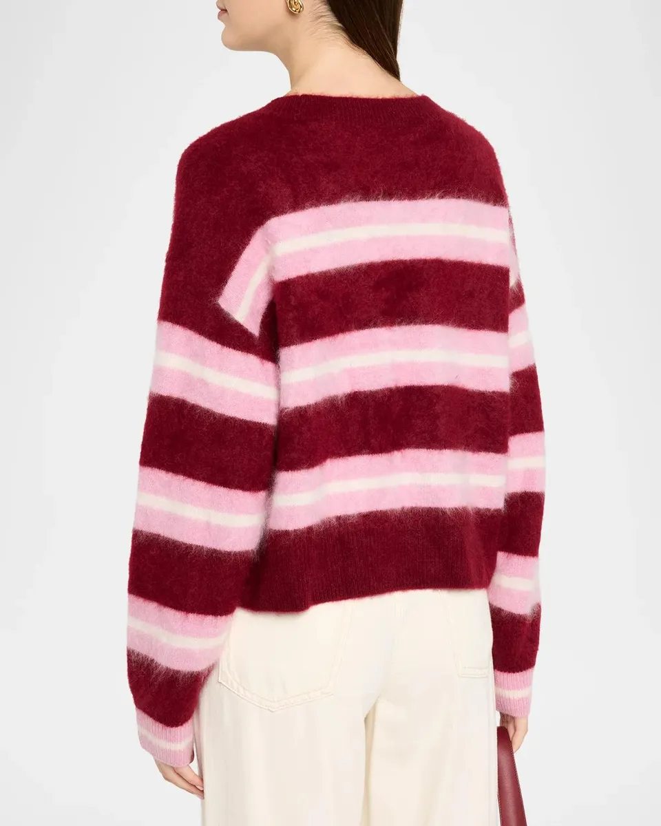rag & bone Jada Brushed Cashmere Striped Sweater | Thumbnail 3 rag & bone Jada Brushed Cashmere Striped Sweater | Thumbnail 3