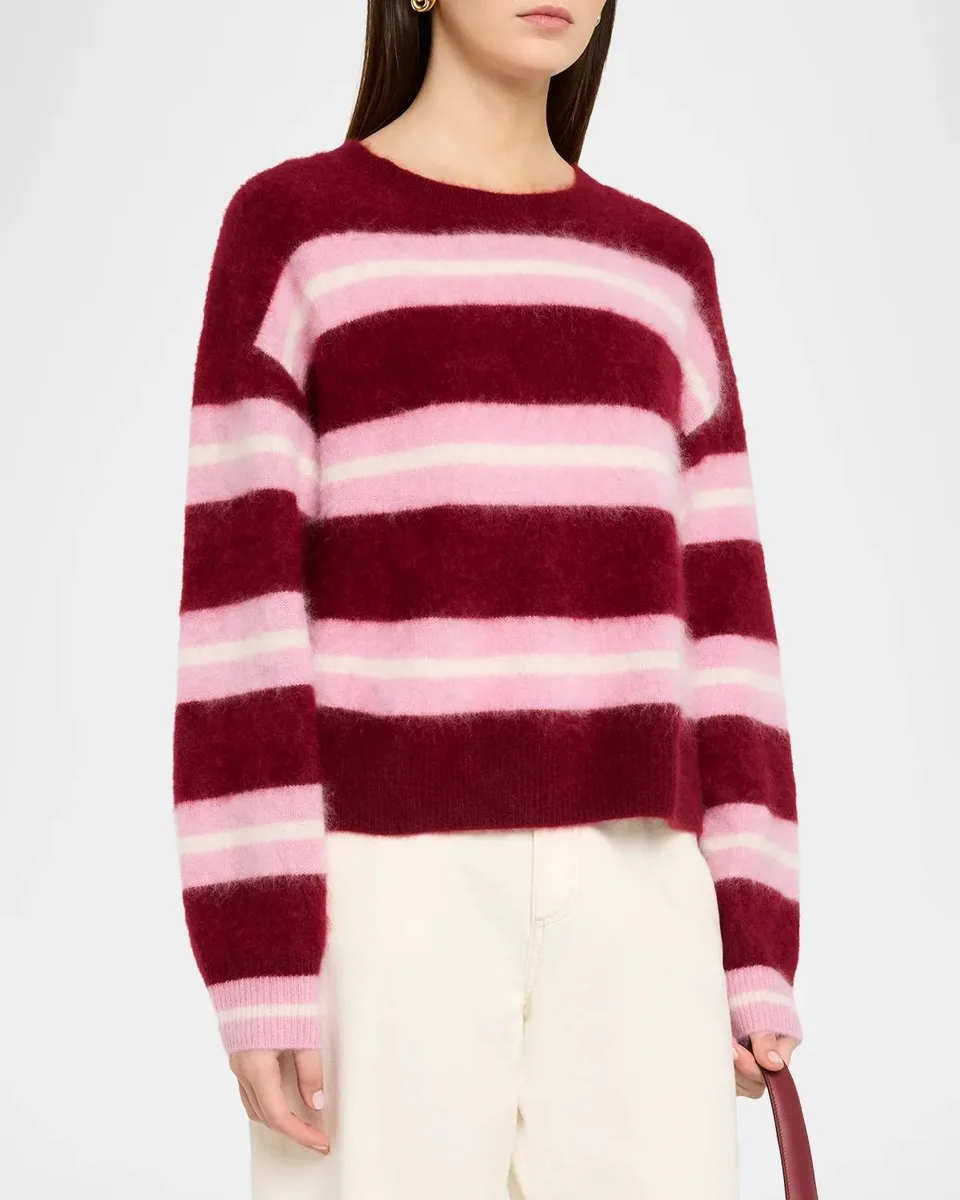 rag & bone Jada Brushed Cashmere Striped Sweater | Thumbnail 4 rag & bone Jada Brushed Cashmere Striped Sweater | Thumbnail 4
