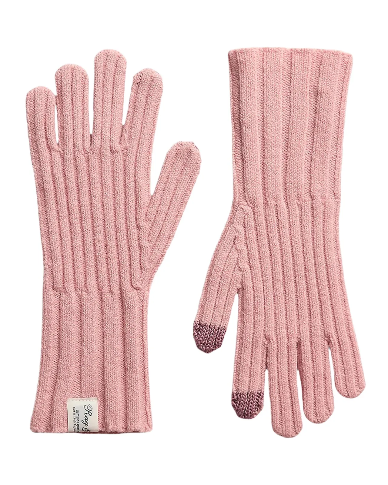 rag & bone Cassidy Cashmere-Blend Touchscreen Gloves
