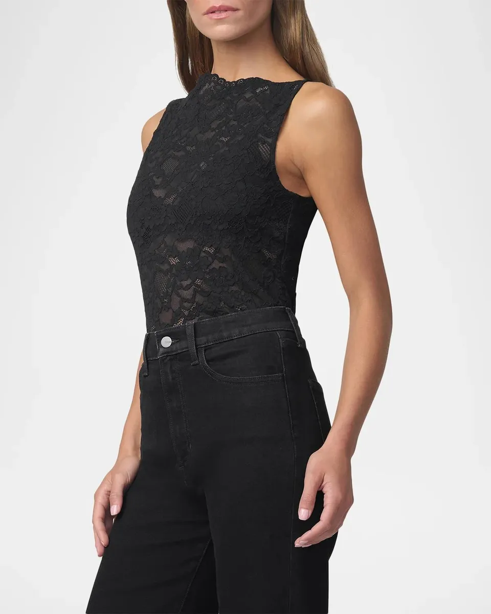 Joe's Jeans Cotton-Blend Lace Boatneck Top | Thumbnail 6 Joe's Jeans Cotton-Blend Lace Boatneck Top | Thumbnail 6