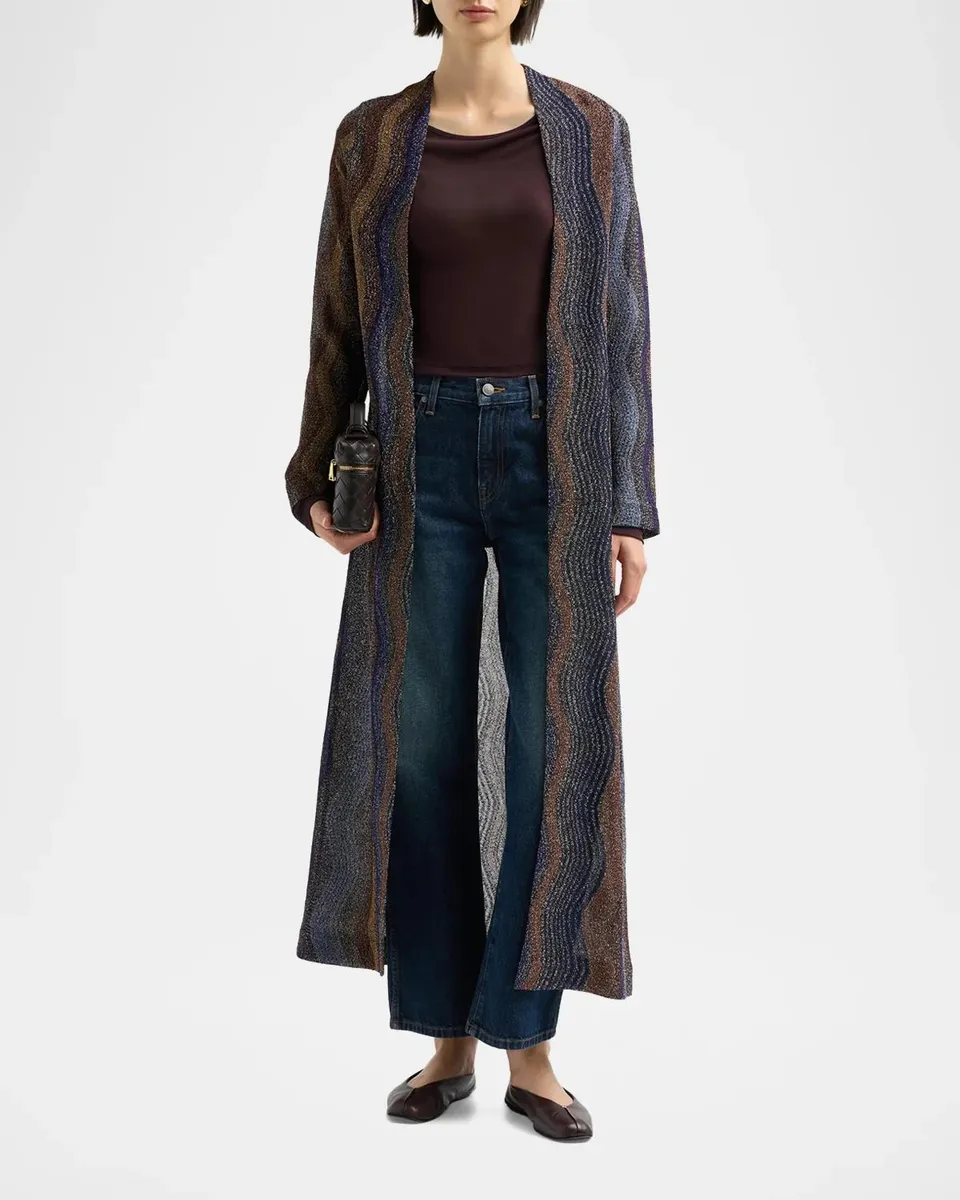 Missoni Wave Lamé Knit Cardigan | Thumbnail 2 Missoni Wave Lamé Knit Cardigan | Thumbnail 2