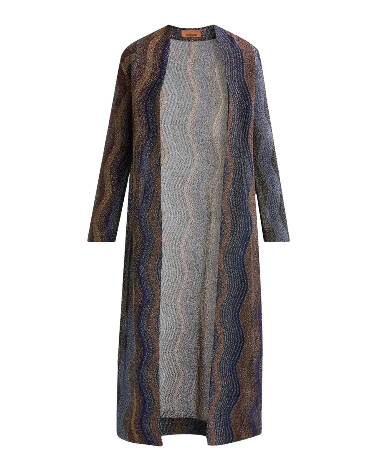 Missoni Wave Lamé Knit Cardigan