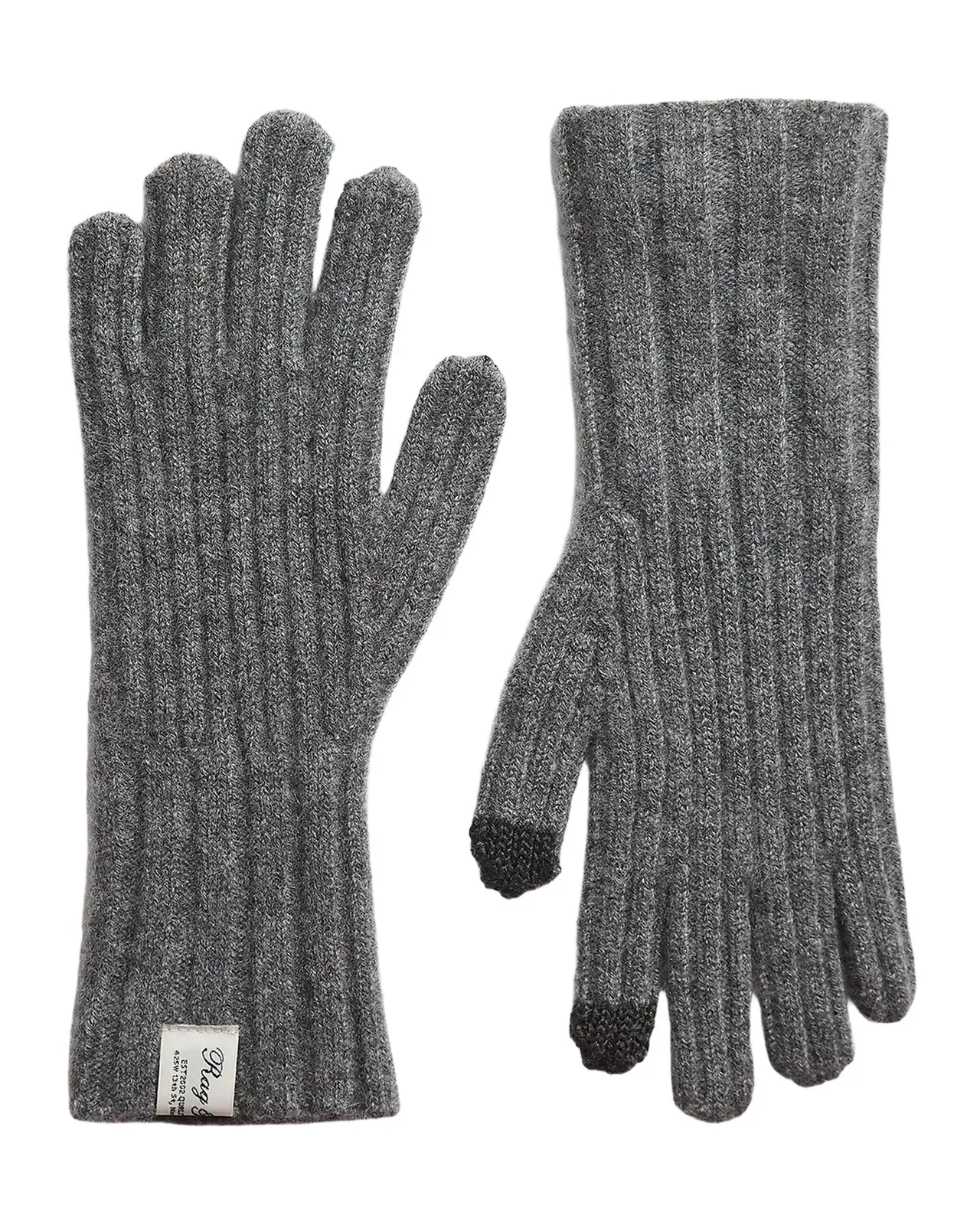 rag & bone Cassidy Cashmere-Blend Touchscreen Gloves