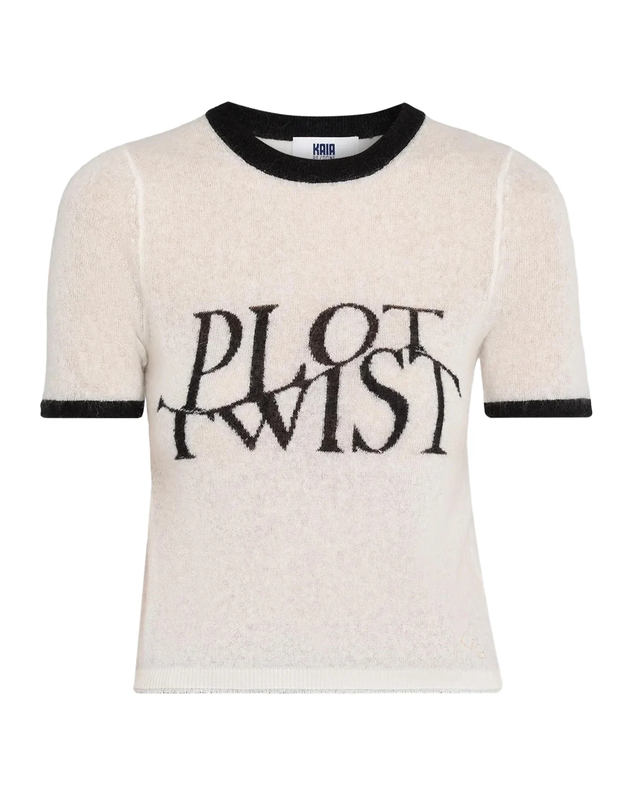 RE/DONE Morrison Knit Ringer Tee