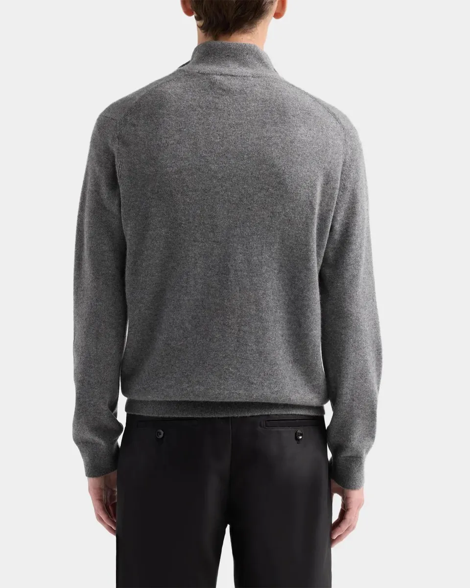 Vince Men's Cashmere Half-Zip Sweater | Thumbnail 4
