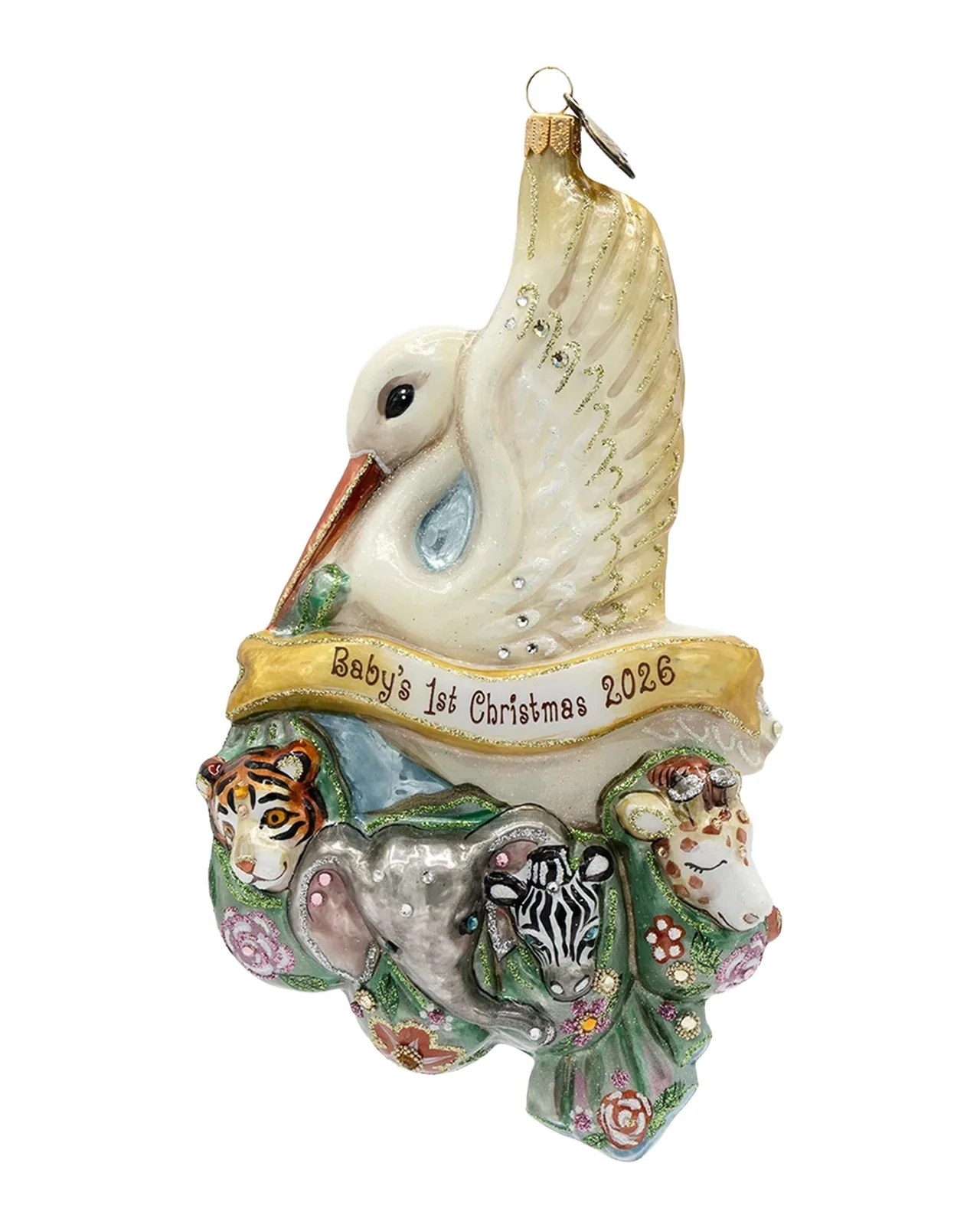 2026 Annual Baby Glass Ornament 2026 Annual Baby Glass Ornament