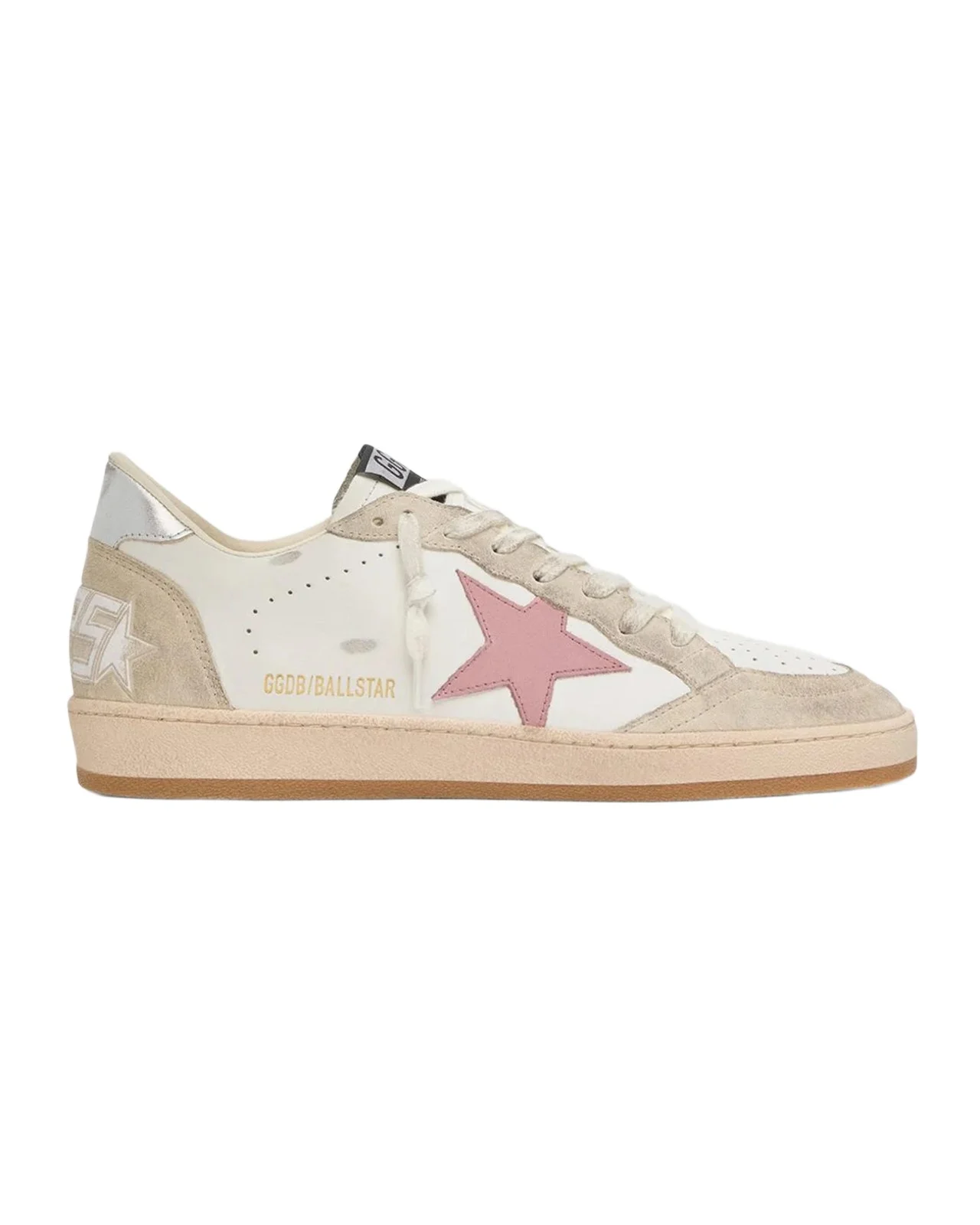 Ball Star Suede & Leather Low-Top Sneakers