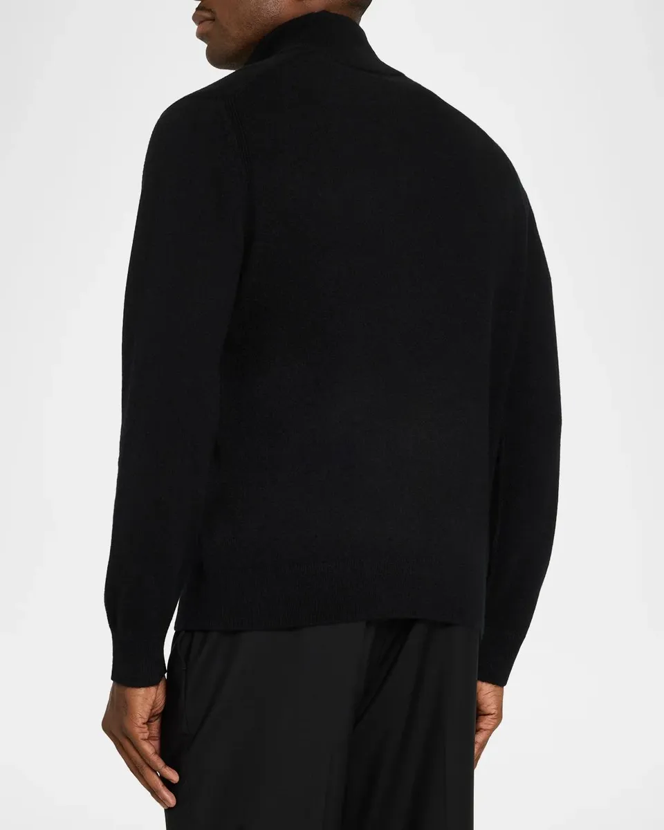 Vince Men's Cashmere Half-Zip Sweater | Thumbnail 3 Vince Men's Cashmere Half-Zip Sweater | Thumbnail 3