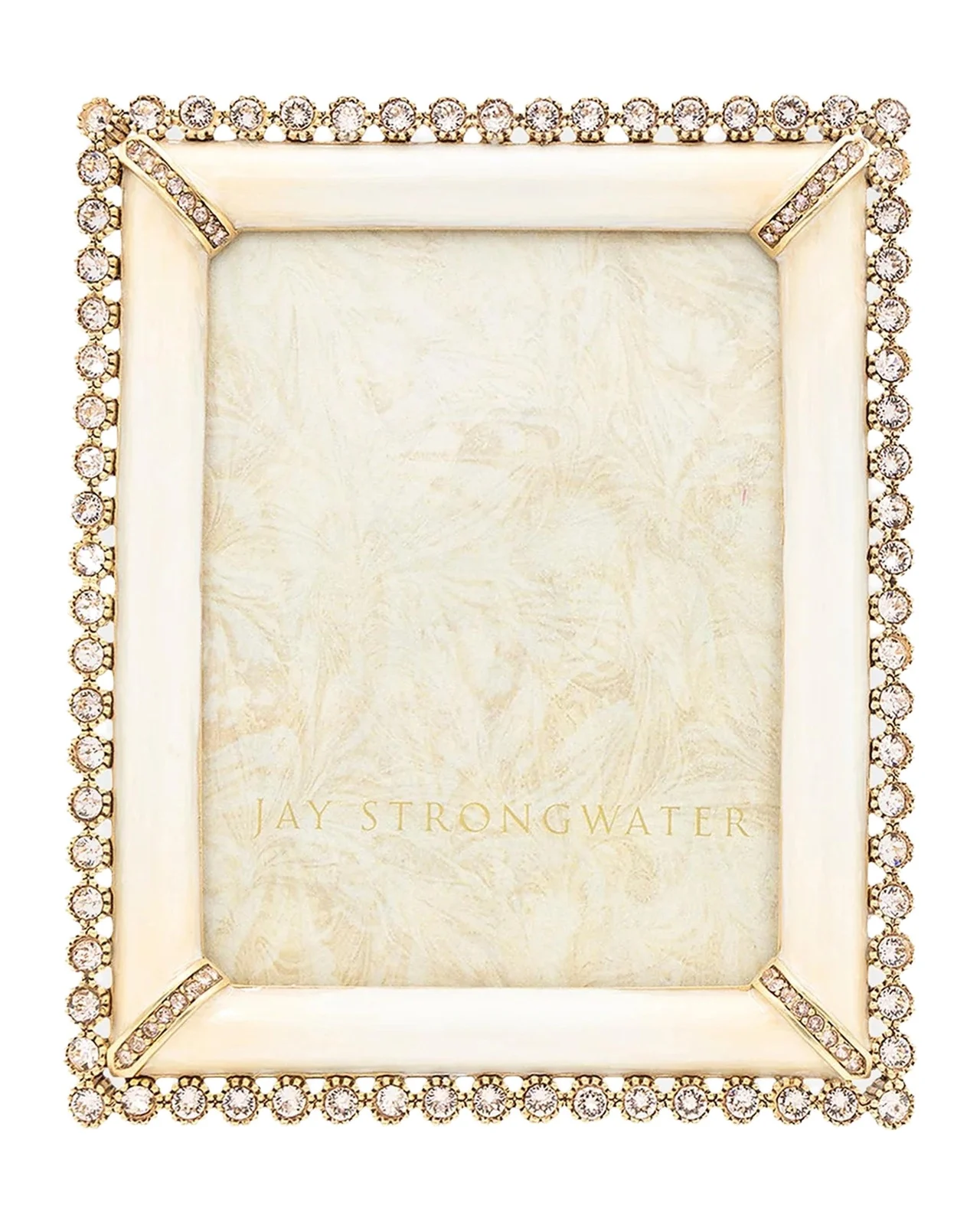 Jay Strongwater Stone Edge Emilia 3" X 4" Frame