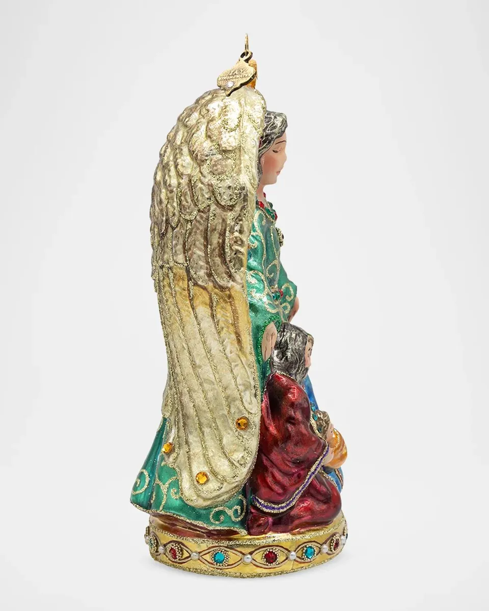 Jay Strongwater 2026 Nativity Glass Christmas Ornament | Thumbnail 4 Jay Strongwater 2026 Nativity Glass Christmas Ornament | Thumbnail 4