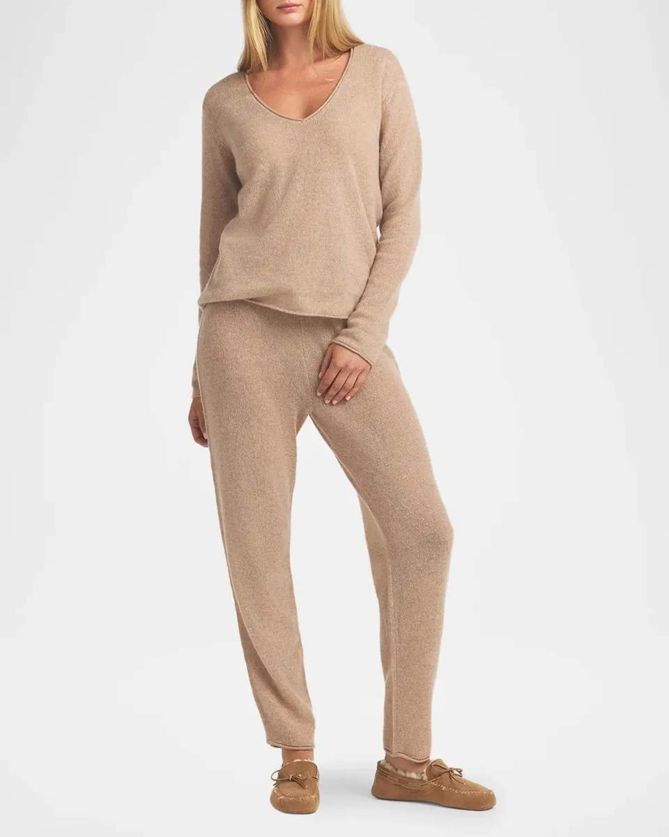Skims Cashmere V-Neck Sweater | Thumbnail 2 Skims Cashmere V-Neck Sweater | Thumbnail 2