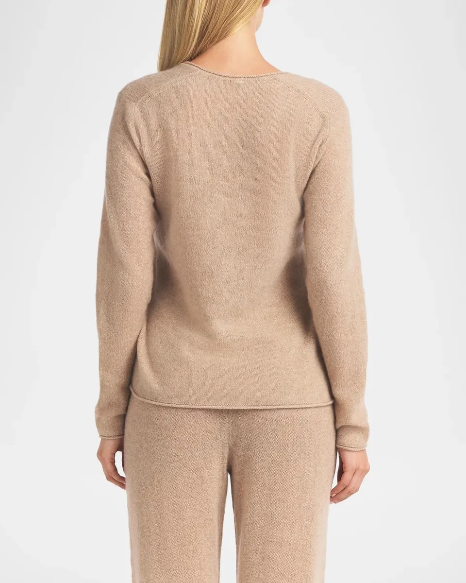 Skims Cashmere V-Neck Sweater | Thumbnail 3 Skims Cashmere V-Neck Sweater | Thumbnail 3