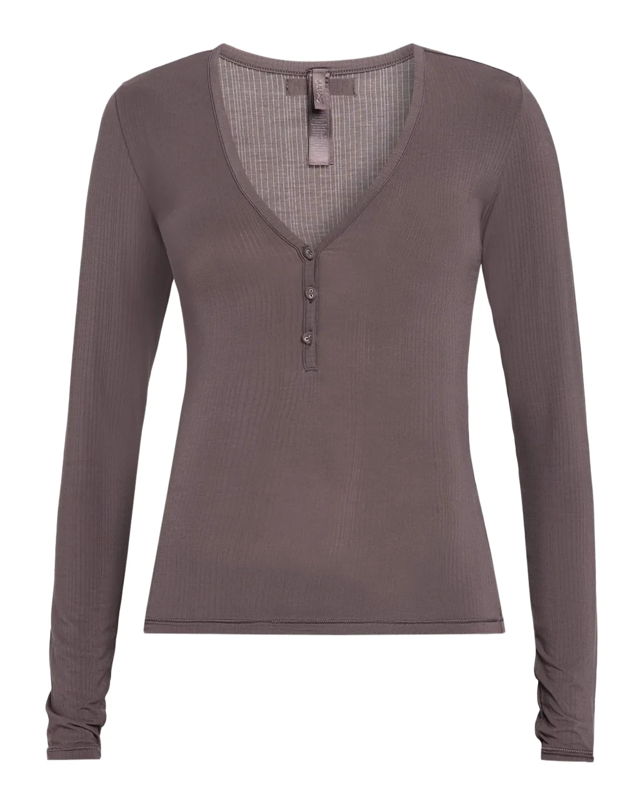 Skims Cloud Sleep V-Neck Henley