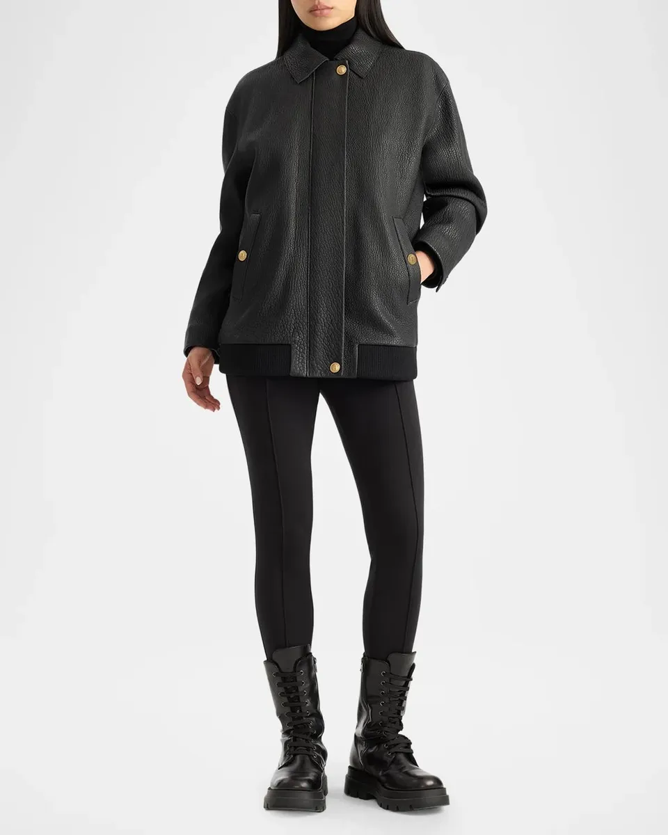 Mackage Rosemary-PB Pebble Leather Jacket | Thumbnail 2 Mackage Rosemary-PB Pebble Leather Jacket | Thumbnail 2