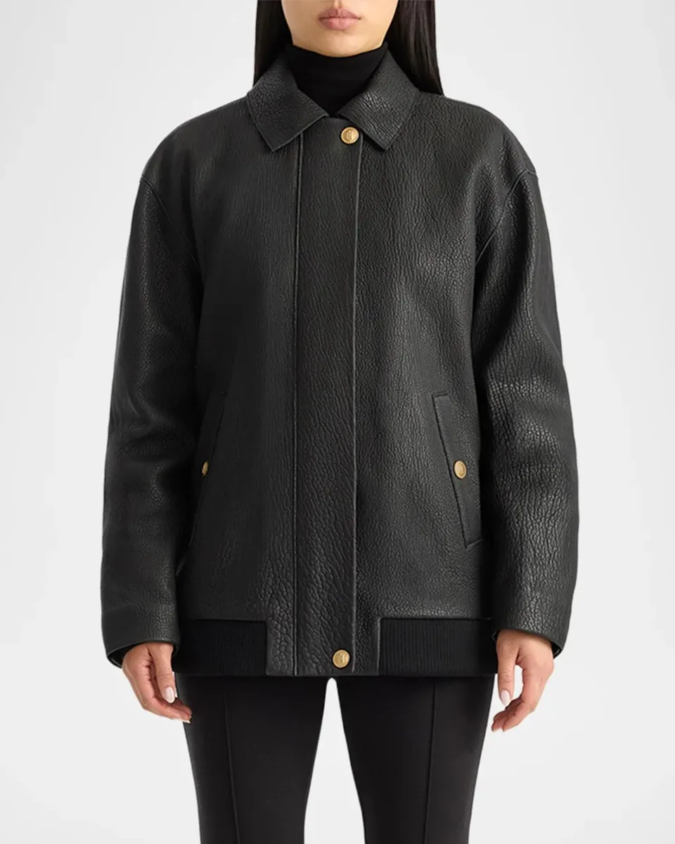 Mackage Rosemary-PB Pebble Leather Jacket | Thumbnail 4 Mackage Rosemary-PB Pebble Leather Jacket | Thumbnail 4