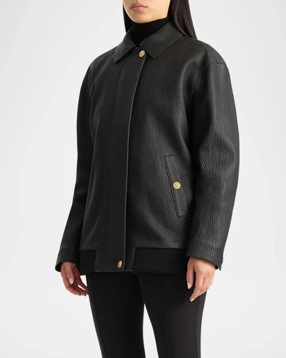 Mackage Rosemary-PB Pebble Leather Jacket | Thumbnail 6 Mackage Rosemary-PB Pebble Leather Jacket | Thumbnail 6